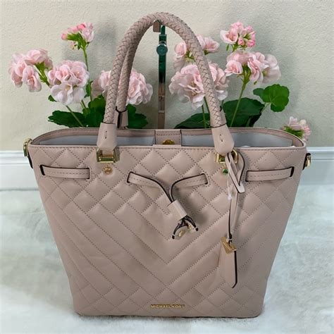 Michael Kors Blakely Quilted Bucket Bag 